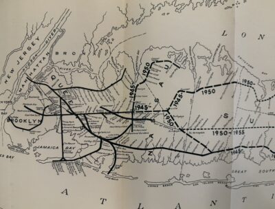 J.G White Report of 1942 on LIRR Expansion. The report has yet to be digitalized.